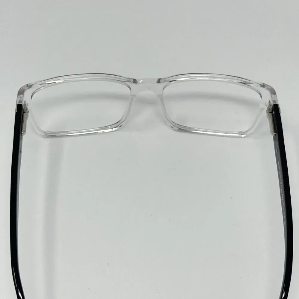 Wide Guyz Big Al Crystal Clear Eyeglass Frames 58-18-150